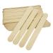 TNBL 50 Pcs Large Disposable Wooden Waxing Spatulas Wax Applicator Sticks for Body Hair Removal 6 inches