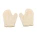 NOLITOY 2pcs Sisal Bath Gloves Exfoliator Mitt Exfoliating Gloves Body Scrub Gloves Hair Towel Bath Mitt Exfoliating Scrubber Body Cleaning Towel Bath Towel White Miss