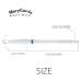 MaryCarrie Ceramic Small Cone Cuticle Clean Drill Bit - 3/32 Inch Shank - Acrylic Nails Gel Remover - White (Medium Grit) - Buy Online on GoSupps.com