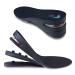 Height Increase Shoe Insoles with Air Cushion (3 Layers (2.5" UP) Large (Men's 7-11))