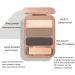 Lovelycat 3 color eyebrow powder waterproof long-lasting eyebrow powder Multi color eyebrow powder close to hair color Professional eyebrow powder (gray coffee) - Buy Online on GoSupps.com