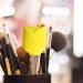 Ymiko Makeup Brush Holder | Reusable Brush Cover Organizer | Essential Yellow Brush Storage for Brushes & Beauty Tools - Buy Online on GoSupps.com
