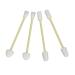 Silicone Cotton Swabs 4pcs Double Tipped Silicone Cotton Buds Silicone Cotton Swabs Reusable Makeup Swabs Double Tipped Cotton Buds for Ears Baby Beauty Cosmetic