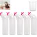 Gufastoe 5Pcs Pet Feeding Mini Silicone Nipple with Bottle for Puppy Dog Cat or Other Pets (Pink Color)