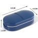MINAYANLEO Small Pill Cutter - Portable 2-in-1 Tablet Dispenser and Splitter for Vitamin Medicine - Cut Small and Large Pills with Ease - Buy Online on GoSupps.com