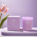 Decorative Soy Wax Candle - Luxurious Lavender Vanilla Scent in Black Matt Glass | 40 Hour Burn Time | Relaxing & Aesthetic Home Decor - Buy Online on GoSupps.com