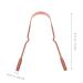 FOMIYES Pure Copper Tongue Scraper & Oral Cleaner - Double-Sided Baby Tongue Scrubber & Tonsil Stone Remover - Disposable Stainless Steel Braces Accessory - Buy Online on GoSupps.com