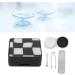Dekaim Portable Black Contact Lens Box - Mini Storage with Tweezers & Suction Rod for Travel - Buy Online on GoSupps.com