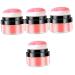 Didiseaon Didiseaon 4Pcs Oil Control Cushion Blush The Good Cushion Mineral Makeup Blushers Korean Blush Blusa Matte Blush Pink Makeup Shimmer Putty Blush Powder Blush Cup