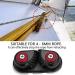 Dewin Black Ball Bearing Cam Cleat for Sailboats - Fast Entry Sailing Rope Accessory - Buy Online on GoSupps.com