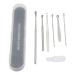Ear Cleaner Earpick Set Earpick Ear Wax Remover Sp Ear Cleaner 7pcs Stainless Steel Ear Cleaner Set Earpick Ear Wax Remover Spiral Earpick Ear Cleansing Tools