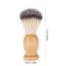 Wooden Shaving Brush Stand for Men - Portable Soft Synthetic Hair Handle | Barber Salon Tool - Buy Online on GoSupps.com