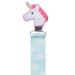 C.R. Gibson White and Pink Unicorn Baby Pacifier Clip 2pc Set - 8.5'' L x 1'' W - Buy Online on GoSupps.com