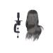 Lurrose Human Hair Wigs Training Head Shop Window Doll for Cosmetology & Hairstyling Practice | Ideal for Salons & Home Use - Buy Online on GoSupps.com