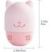 Buy Cute Cat Silicone Makeup Sponge Holder - Pink Travel Case for Cosmetic Blenders | International Shipping Available - Buy Online on GoSupps.com