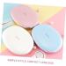 JECOMPRIS Decorative Lens Container & Holder - Invisible Cobblestone Cleaning Box for Contact Lenses | Rosa 10.2x7.8cm - Buy Online on GoSupps.com