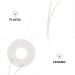 VINTORKY 2pcs Ceramic Coil Replacement Heating Plate Repair Kit Replacement Hot Ring Coils Ceramics White - Buy Online on GoSupps.com