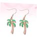 NOLITOY Women's Green Dangle Earrings - Miss Beautiful Women's Ear Jewelry - Buy Online on GoSupps.com