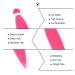 Pre Stretched Hot Pink Braiding Hair 26 Inches 8Packs/Lot - Itch Free Yaki Texture Synthetic Fiber Crochet Braiding Hair Extension - Hot Water Setting - Best Quality for Stylish Braids - Buy Online on GoSupps.com