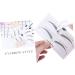 Didiseaon 2 Eyebrow Template with Strap Beauty Eyebrow Makeup Tools Eyebrow Stickers Portable A607 Card - Buy Online on GoSupps.com