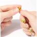 FOMIYES 1 Set Children's Nail Art Toys Nail Polish Kit Makeup for Kids Nails Diy Activity Kit Kids Nail Tip Fake Nails for Kids Children Nail Art Kit Plastic Accessories Toddler Flash - Buy Online on GoSupps.com