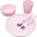 Bloomsworld Toddler Cutlery Set - 4 Forks & 4 Spoons - Kids Training Tableware for Boys & Girls - Pastel 8 Piece Set - Buy Online on GoSupps.com