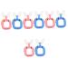Clispeed 8 STK U-shaped toothbrush for children household Children's toothbrush Home tools toothbrushes for children Adorable children's toothbrush portable toothbrush made of silicone manual accessories