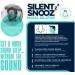 Silent Snooz Unscented Sleep Aid: Natural Snoring Relief | Anti-Snoring Nose Clip with Nasal Dilator | Stop Snoring Device for Men & Women | Reusable (30 Uses) - Buy Online on GoSupps.com