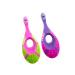 Jordan Step 1 Baby Toothbrush for Age 0-2 Years Old Toddler Toothbrush with Extra Soft Bristles & Soft Biting Ring for Babies Gums and Easy Grip (Pack 2 Units)