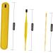 Ear Spoon & Spatula Set for Earwax Removal - 2 Piece Nursing Flash Suit with Syringe, Tweezer & Picks - Buy Online on GoSupps.com