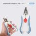 OMEM Bird Nail Clippers with Grinding Tool - Claw Care for Pets & Parrots (Pink Size S) | International Shipping Available - Buy Online on GoSupps.com