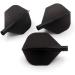 CUESOUL TERO AK4 Standard Dart Flight | Black Shield, Diamond, Standard Shape - Buy Online on GoSupps.com
