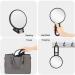 CLSEVXY Double Sided Handheld Mirror 1X 15X Magnification - Travel Friendly - Adjustable Rotation Pedestal - Vanity Makeup Desk Mirror - Buy Online on GoSupps.com
