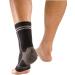 Mueller Sports Medicine 4-Way Ankle Support Sleeve - Black, S/M - Men and Women - Buy Online on GoSupps.com