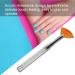 ANKROYU Fan Shaped Nail Art Pen Brush with Rhinestone Handle Nail Art Flower Drawing Pen Glitter Art Drawing Fan Pen Liner Brush Dust Powder Remover Nail Brush(B) - Buy Online on GoSupps.com