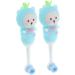 Healvian 8 STK Children's Toothbrush Set - Soft Bristles Animal Design for Babies & Toddlers | Travel Toothbrush with Covers for Kids Dental Care - Buy Online on GoSupps.com