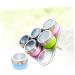 Zerodeko 6pcs Dispenser Container Seasoning Pots Steel Bottle Spice Cans Spice Jar Spice Box Visible 6.3*6.3CM As Shown - Buy Online on GoSupps.com