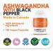 New Ashwagandha Powder with Black Pepper Extract - Highest Potency 2600mg per serving (2 capsules) 240 Vegan Capsules Improved Memory Increased Energy and Decreased Stress Supplement. Powerful Ancient Ayurveda Adaptogen. (2 Pack) 120 count (Pack of 2) - Buy Online on GoSupps.com