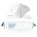 Milisten 80Pcs Soft Dry Wipe Disposable Face Washing Towel Cotton Baby Wipes Tissue Washcloths Makeup Remover Pad for Sensitive Skin Hand (White)