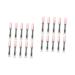 WOONEKY 20 Pcs Air Traffic Control Mascara Bottles Mascara Wand Tubes Eyelash Cream Bottle Pink The Pet
