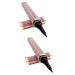 Ipetboom 2pcs Eyeliner Liquid Liner Black Eye Liner Pencils Black Makeup Eye Liners Miss Glue Pen No Smudge