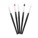 Didiseaon 5pcs Silicone Eyeshadow Brush Lipstick Lip Mask Applicator Lip Makeup Plastic Handle