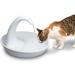 Pioneer Pet Swan Pet Drinking Fountain - 80oz Water Capacity (White Plastic) - Buy Online on GoSupps.com