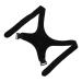 BUGUUYO Belt Brace Holder Shoulder Rest Posture Fixer for Women Posture Band Polyester Black