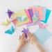 Miduole Origami Paper Pack - 200 Sheets | 20 Colors | Double Sided - 6 Inch Square Easy Fold Paper for Kids & Adults | Ideal for Arts & Crafts Projects - Buy Online on GoSupps.com