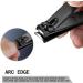 Professional Thick Nail Clippers for Fingernails and Toenails - Black - Buy Online on GoSupps.com