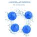 4pcs Reusable Clean Tools PVC Dryer Ball Fabric Softener Wrinkle Laundry Washing Releasing Laundry Balls - Buy Online on GoSupps.com