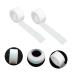 FOMIYES 4 Rolls White Tape White Gaffer Tape Adhesive Eyelid Tape Adhesive Tape Leather Roll Body - Buy Online on GoSupps.com