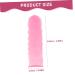 100pcs Nitrile Anti-Static Finger Cots - Protective Finger Sleeves for Electronics - Latex-Free Pink Covers | 6.5x2.5cm - Buy Online on GoSupps.com