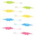 Homsfou 8th small crocodile toothbrush baby toy creditor children's tools baby toothbrush tools for dental care from infants to train child toothbrush children's toothbrush